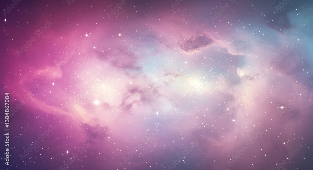 Fototapeta premium Celestial Dream Weaver AI Generated