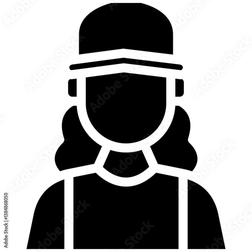 Sportswoman Icon