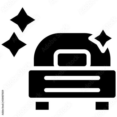 Cleaning Bedroom Icon