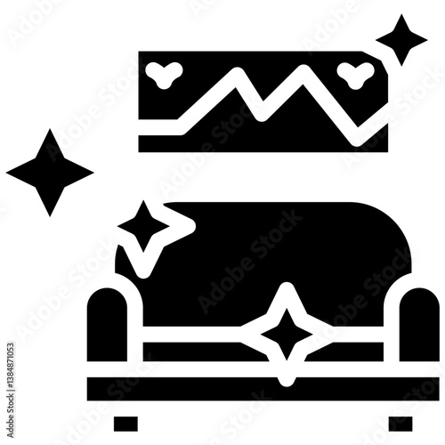 Cleaning Living Room Icon