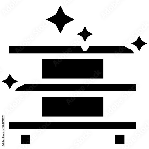 Cleaning Shelves Icon