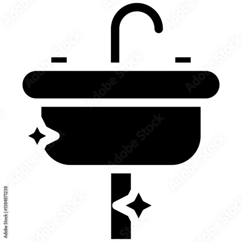 Cleaning Sink Icon