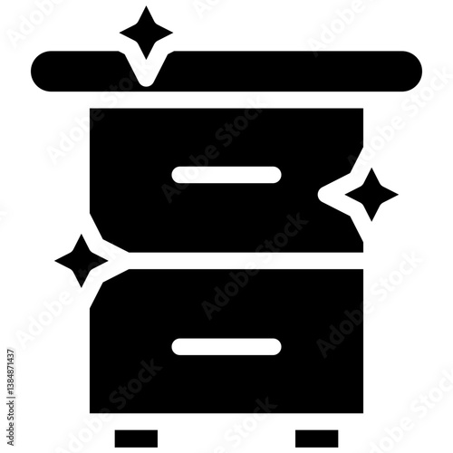 Cleaning Drawers Icon