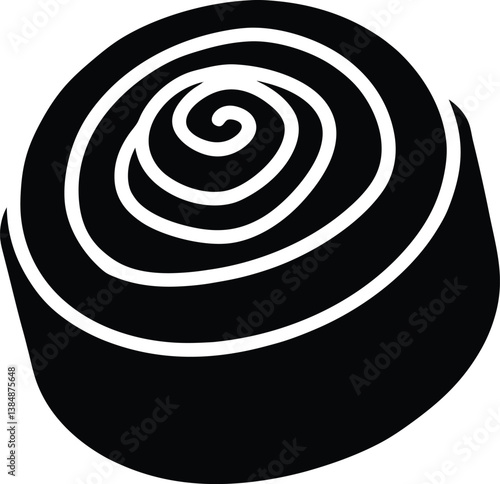 black and white swirl