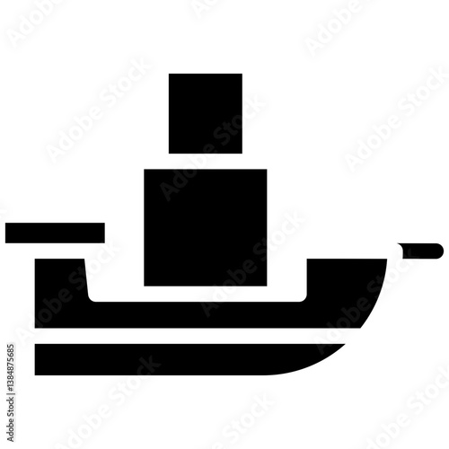 Pirate Ship Ride Icon
