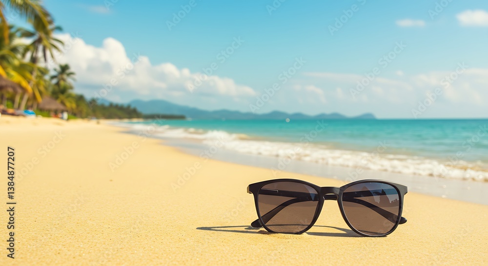 Sun-Kissed Sands & Shades AI Generated Sun-Kissed Sands & Shades AI Generated