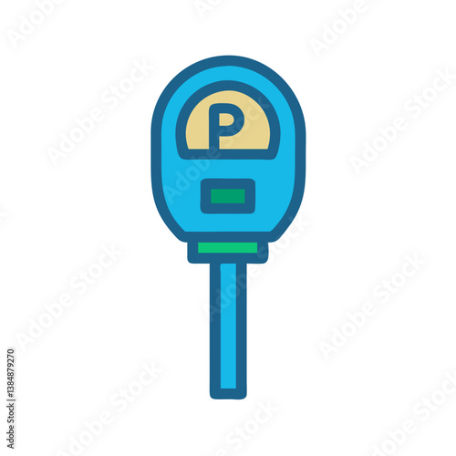  Stylish Parking Meter Icon Artwork