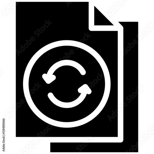 Recycled Paper Icon