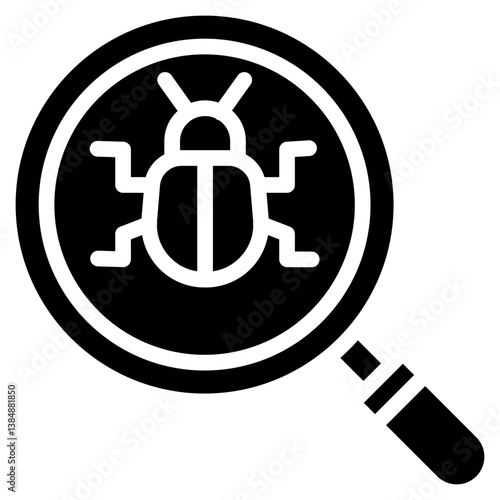 Bug Search Icon
