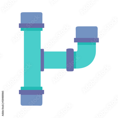  Modern Pipe Fitting Icon Representation