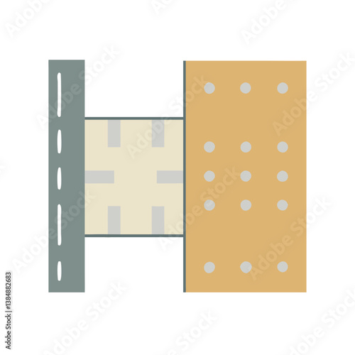  Creative Plaster Board Icon Graphic