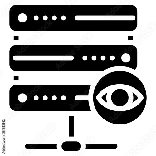 Database Vision Icon