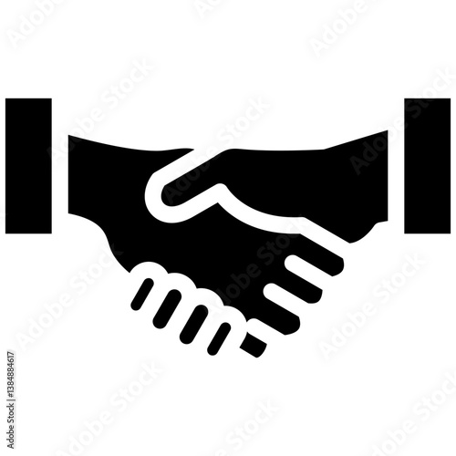 Deceptive Handshake Icon