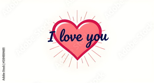 i love you vector