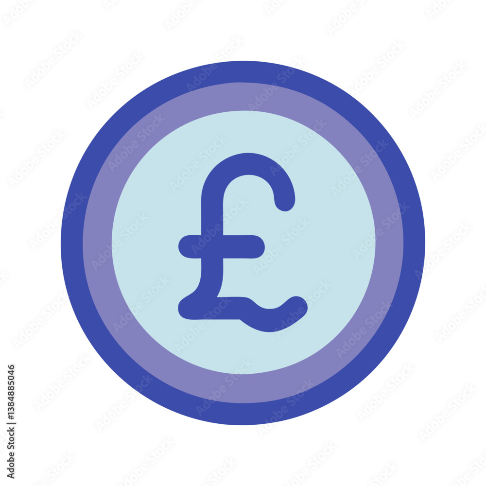 Modern Pound Sign Icon Representation Modern Pound Sign Icon Representation