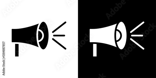 Promotion icons vector set in solid flat style