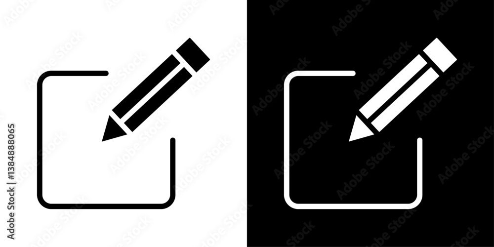 Register icons vector set in solid flat style Register icons vector set in solid flat style