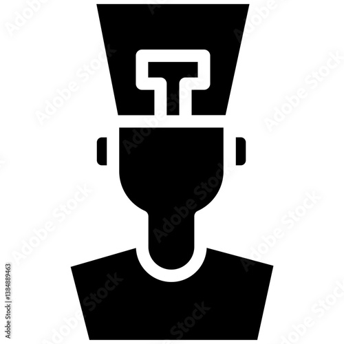 Nefertiti Bust Icon