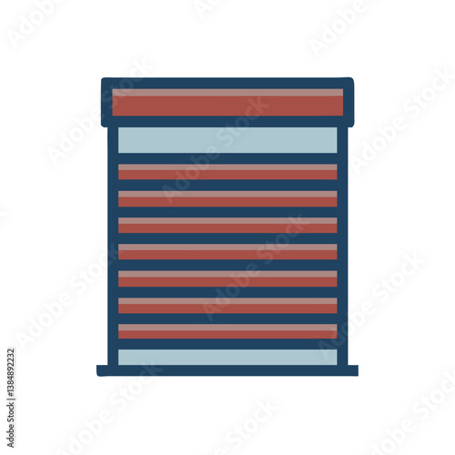  Roman Shade Icon for Window Coverings