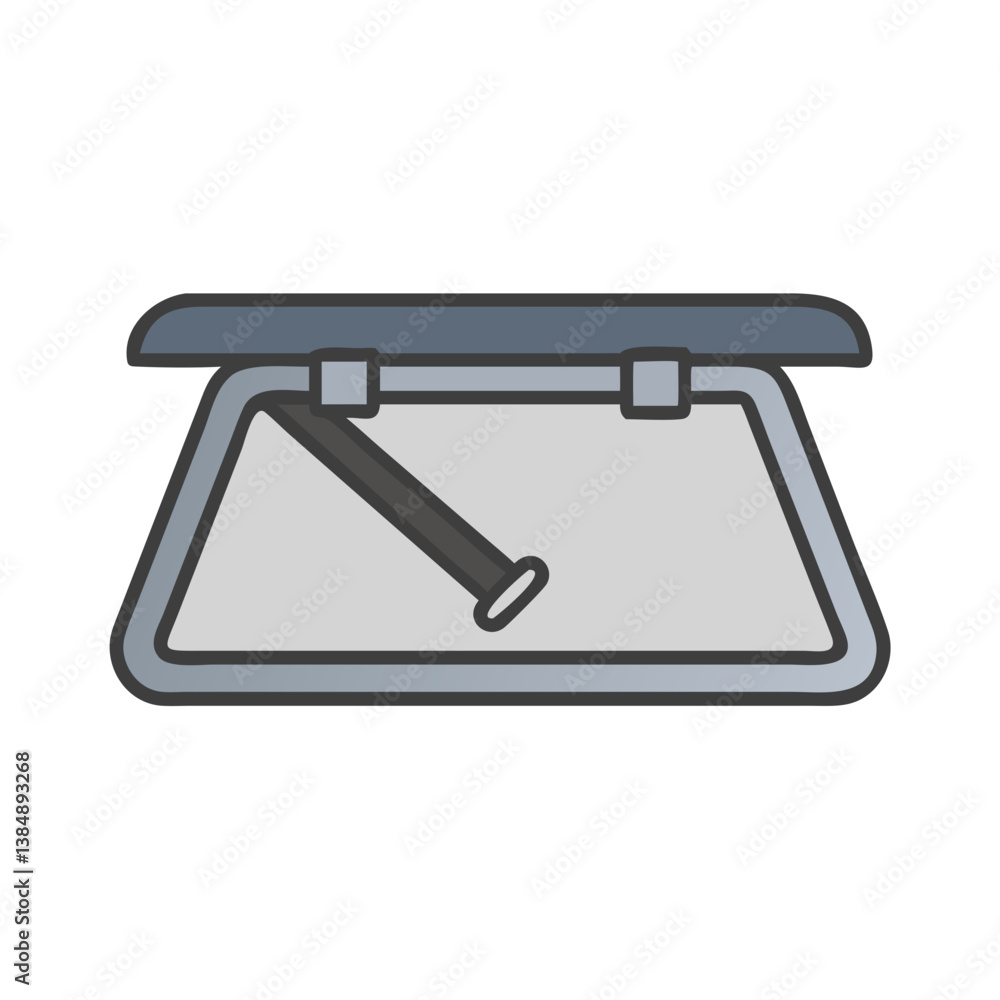 Icon of Roof Hatch Handle for Easy Operation Icon of Roof Hatch Handle for Easy Operation