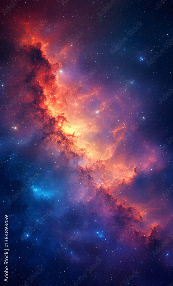 Fototapeta premium magical view of space