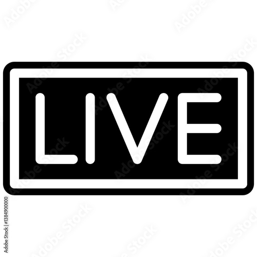 Live Broadcast Icon