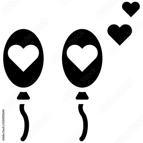 Wedding Balloon Icon