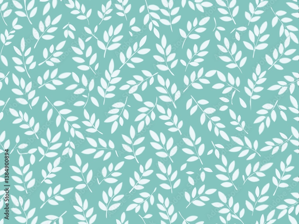 Seamless background with leaves, seamless pattern with leaves, seamless floral pattern Seamless background with leaves, seamless pattern with leaves, seamless floral pattern