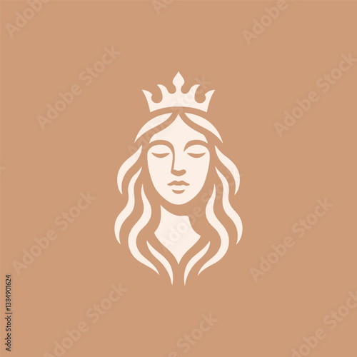 Beauty Woman Princess Queen Logo