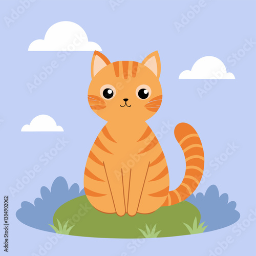 Cuteness overloaded : cat illustration 