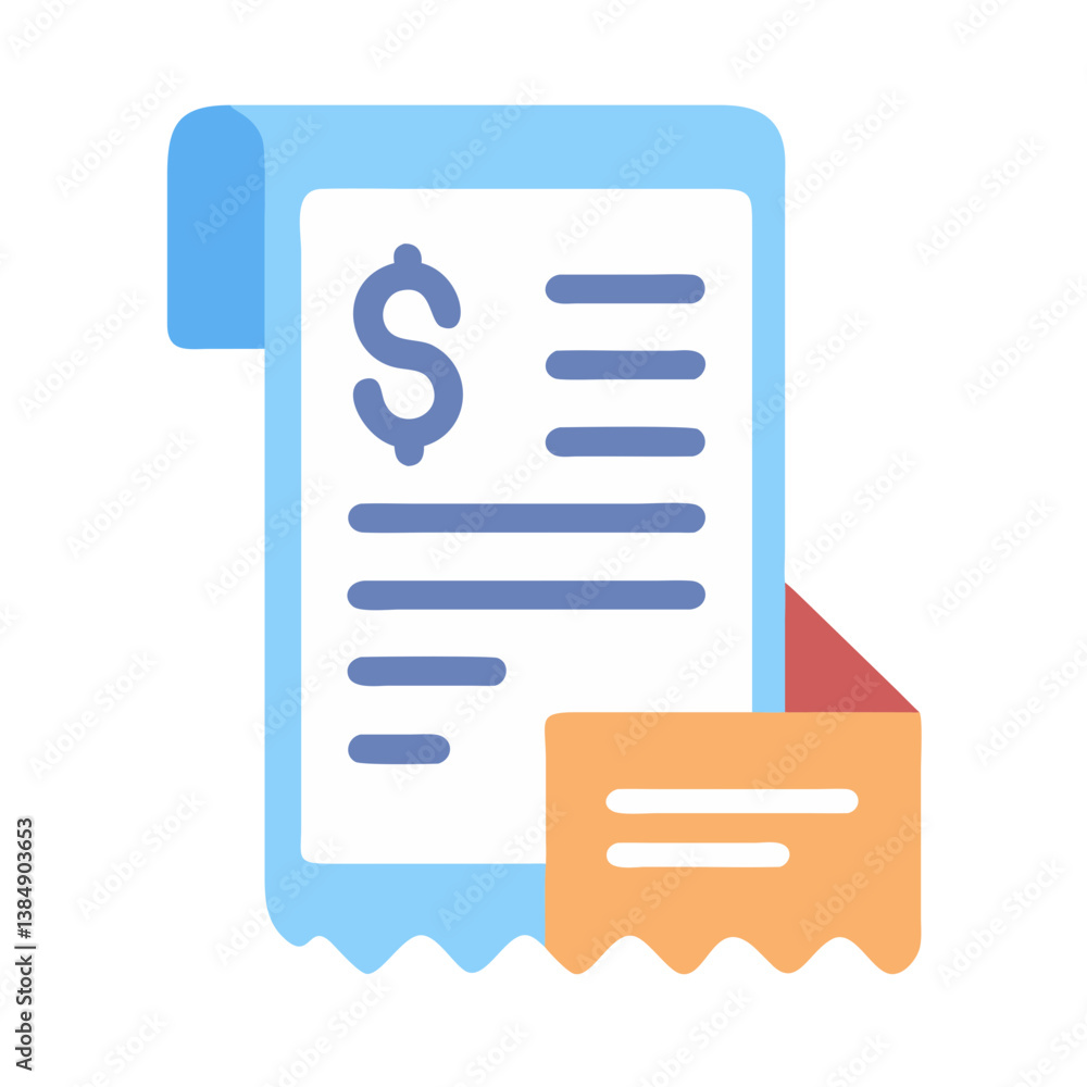 Shopping Invoice Icon for Billing Shopping Invoice Icon for Billing