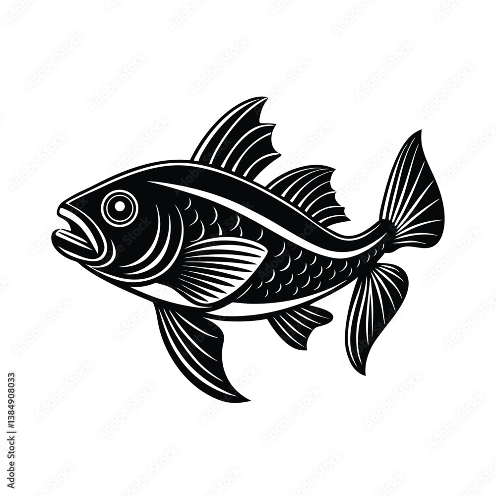 Fototapeta premium fish vector illustration