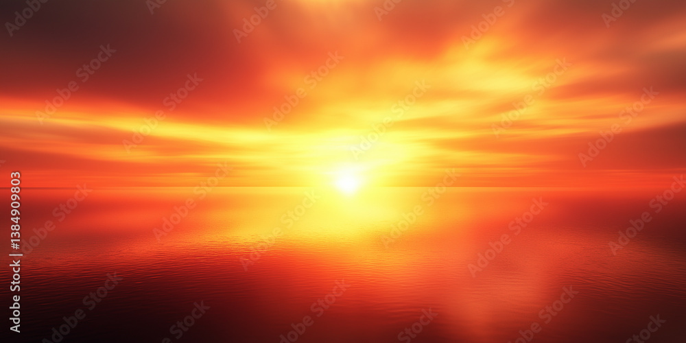 Obraz premium sunset over the sea