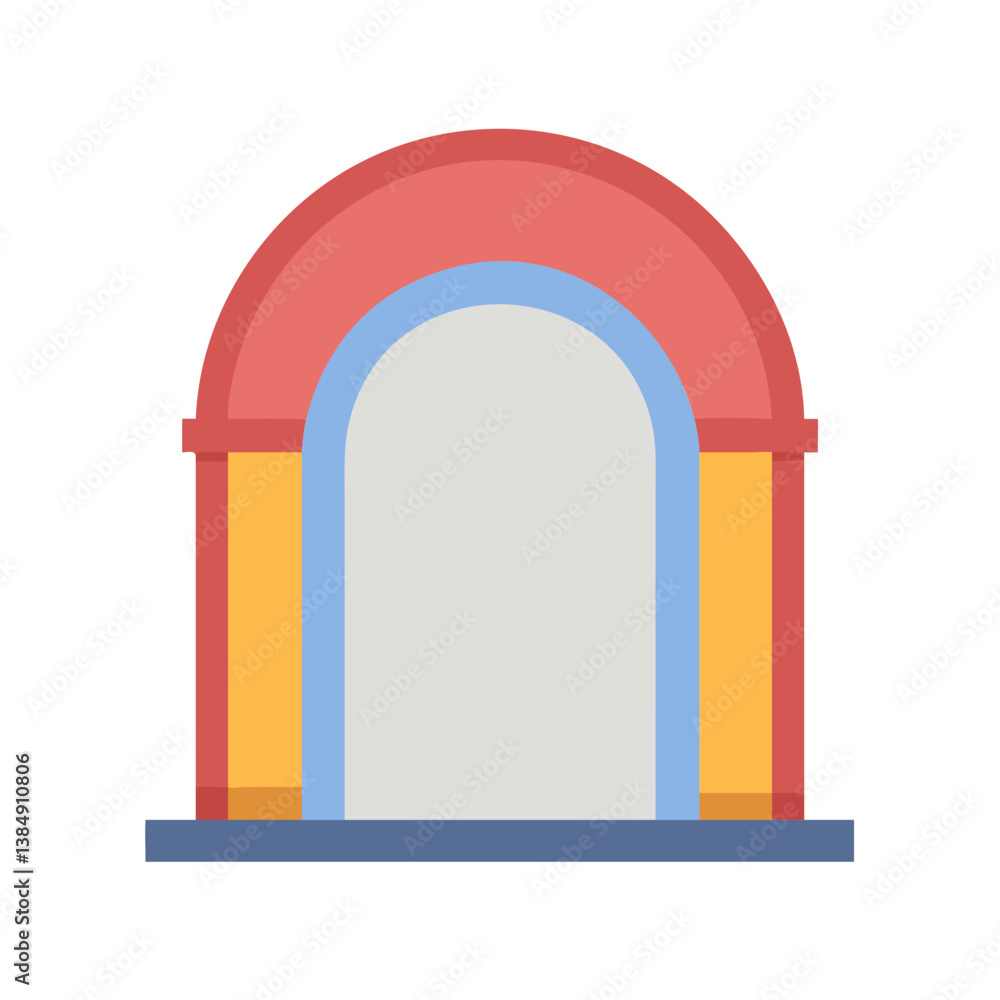 Fototapeta premium StylishWindowArchDesignforHomes