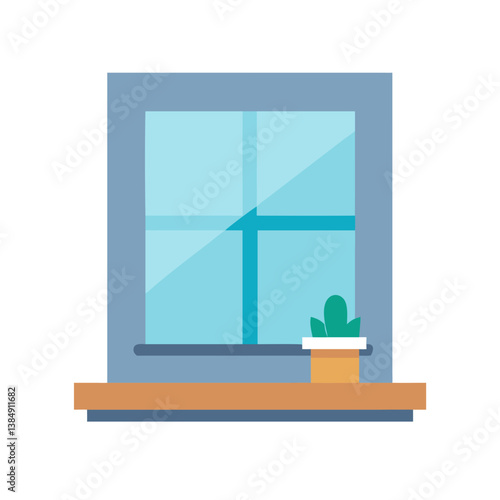 FunctionalWindowSillIconforDecoration