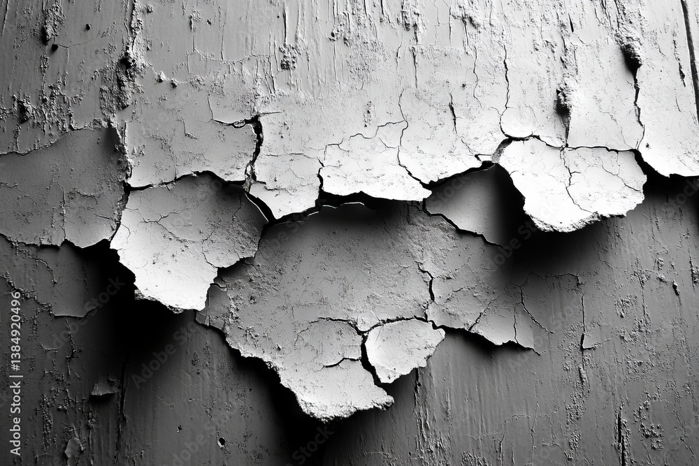 Fototapeta premium A rough plaster backdrop that provides a rustic and artistic ambiance
