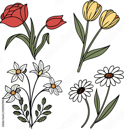 bouquet of yellow flowers