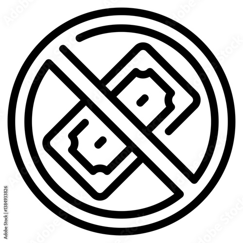 No money