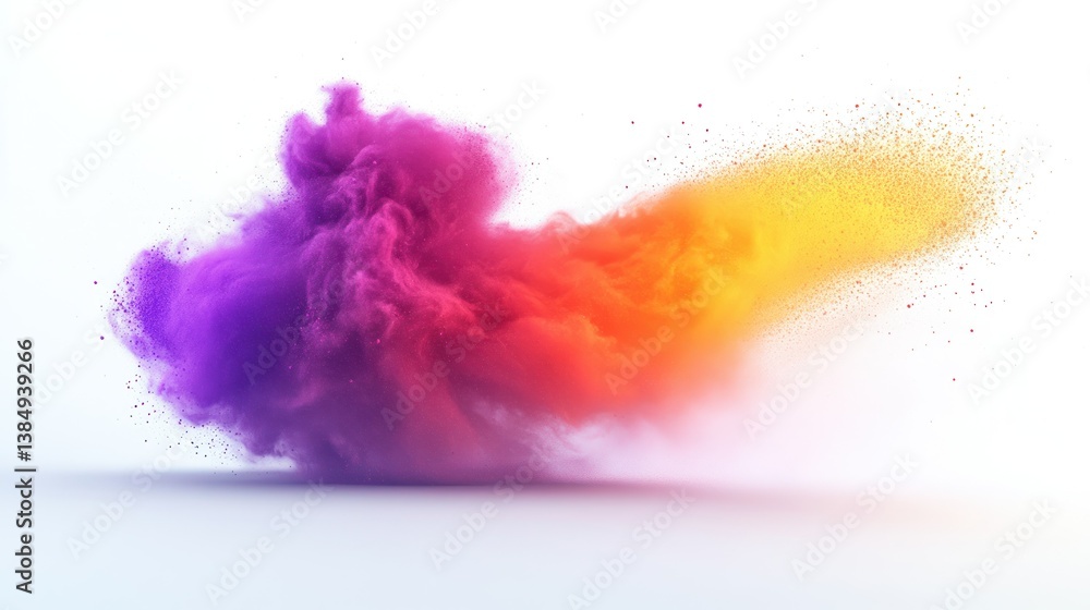 Obraz premium Vibrant Color Explosion (1)