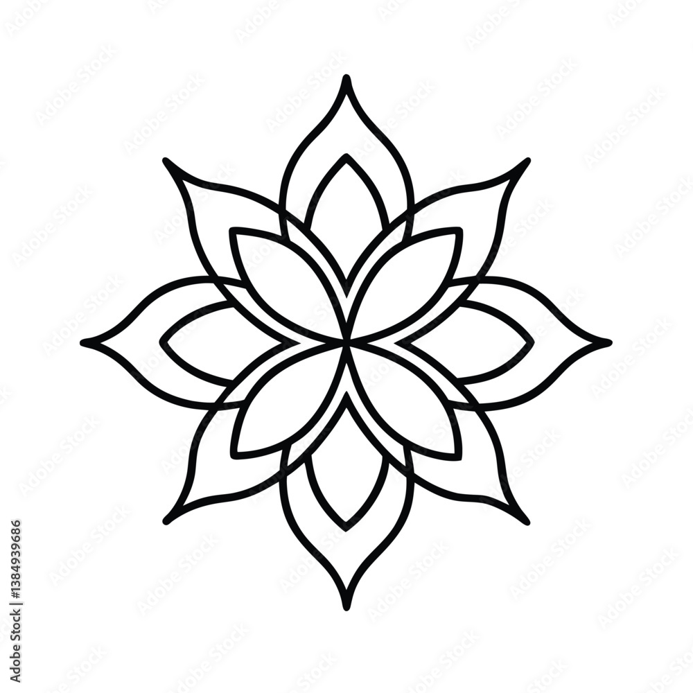 Fototapeta premium vector illustration of a alpona patterns