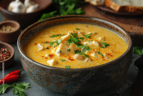 Ciorbă de Burtă – Creamy Sour Tripe Soup with Herbs and Paprika