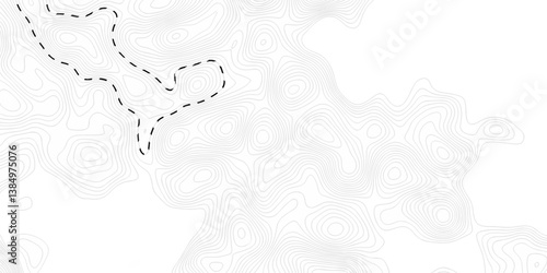 Vector geographic contour map. Topography map background. Black and white wave Seamless line. Topography relief. White wave paper curved reliefs abstract. Topographic map patterns,topography line map.