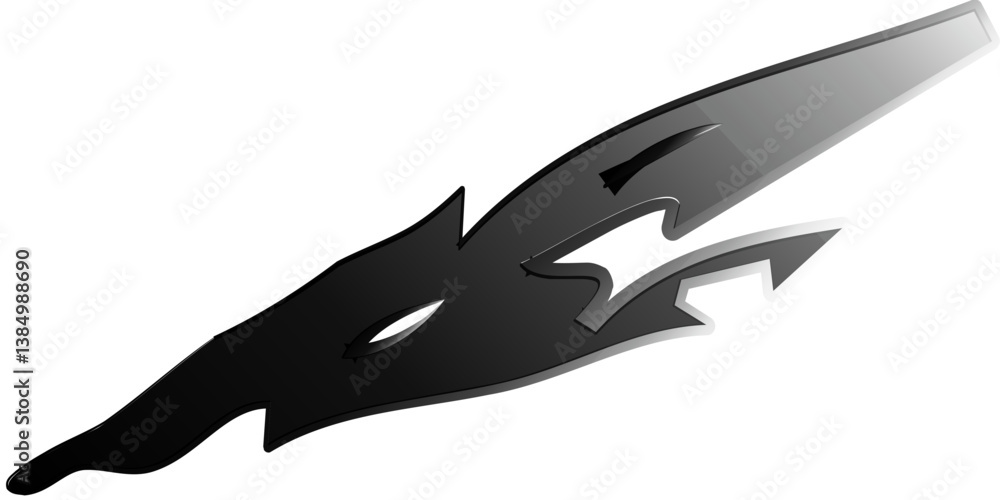 Abstract Vector Shape with Glossy Finish – Multipurpose Modern Icon for Creative Projects and Digital Design Abstract Vector Shape with Glossy Finish – Multipurpose Modern Icon for Creative Projects and Digital Design