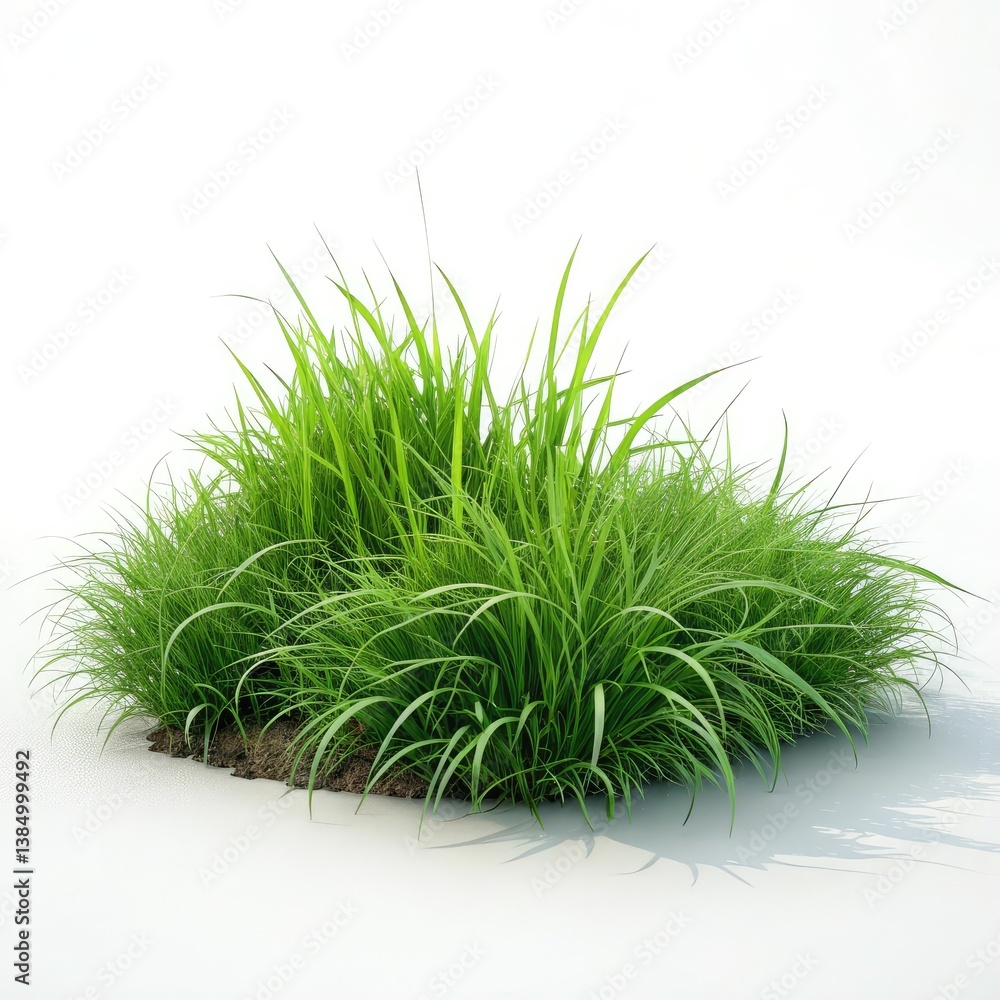 Fototapeta premium green grass with water drops
