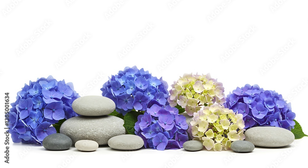 Serene Stone & Bloom AI Generated Serene Stone & Bloom AI Generated
