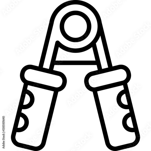 hand grip strenght icon