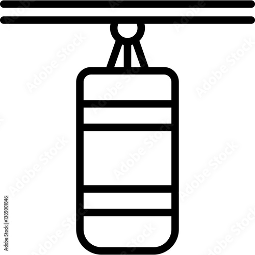 punching bag icon