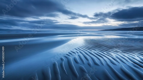 Coastal Sand at Dawn