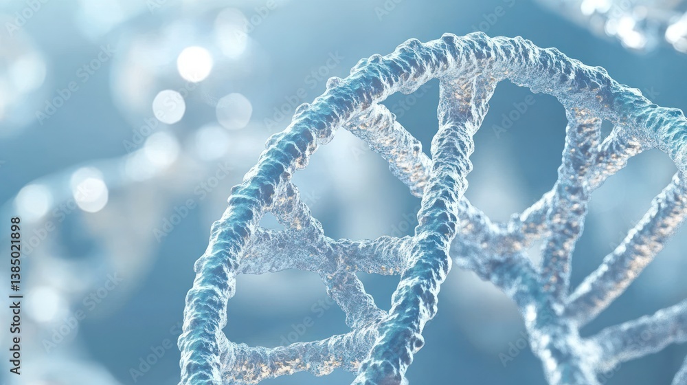 3D DNA helix, scientific, abstract, background. Possible use education, science, medical 3D DNA helix, scientific, abstract, background. Possible use education, science, medical