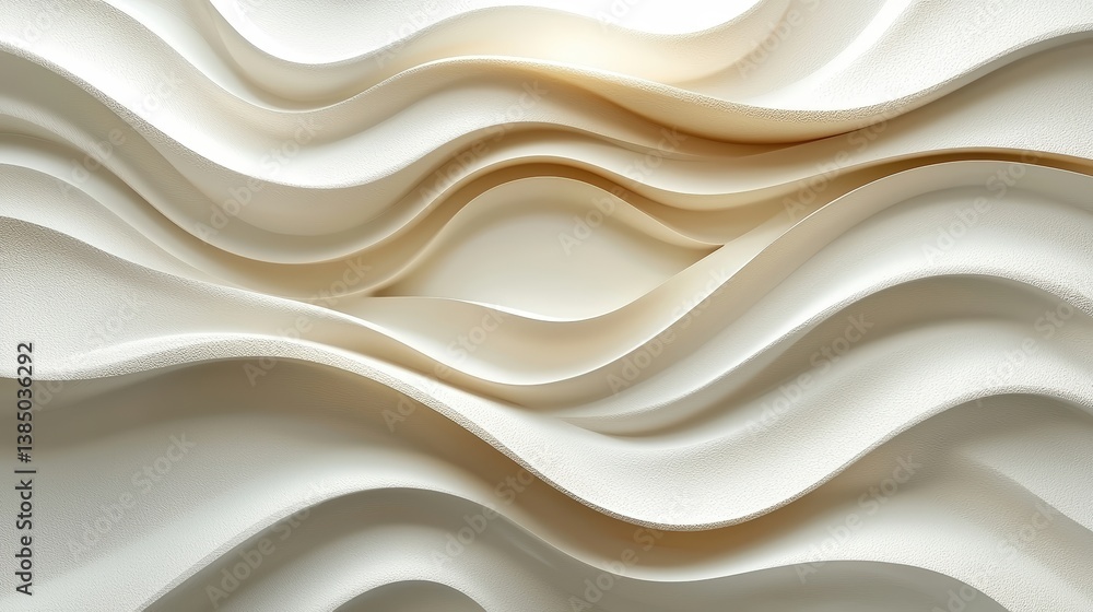 Elegant Waves of Creamy Textures with Soft Flowing Patterns for Modern Design Inspiration Elegant Waves of Creamy Textures with Soft Flowing Patterns for Modern Design Inspiration